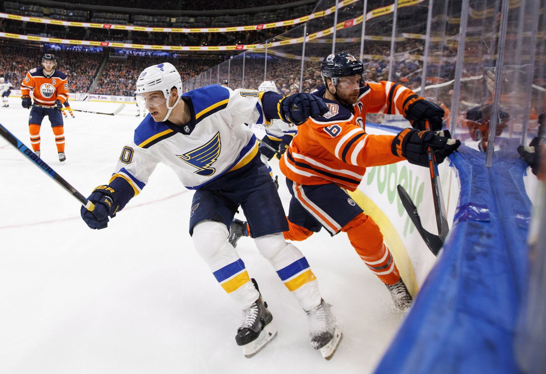 Blues Oilers Hockey
